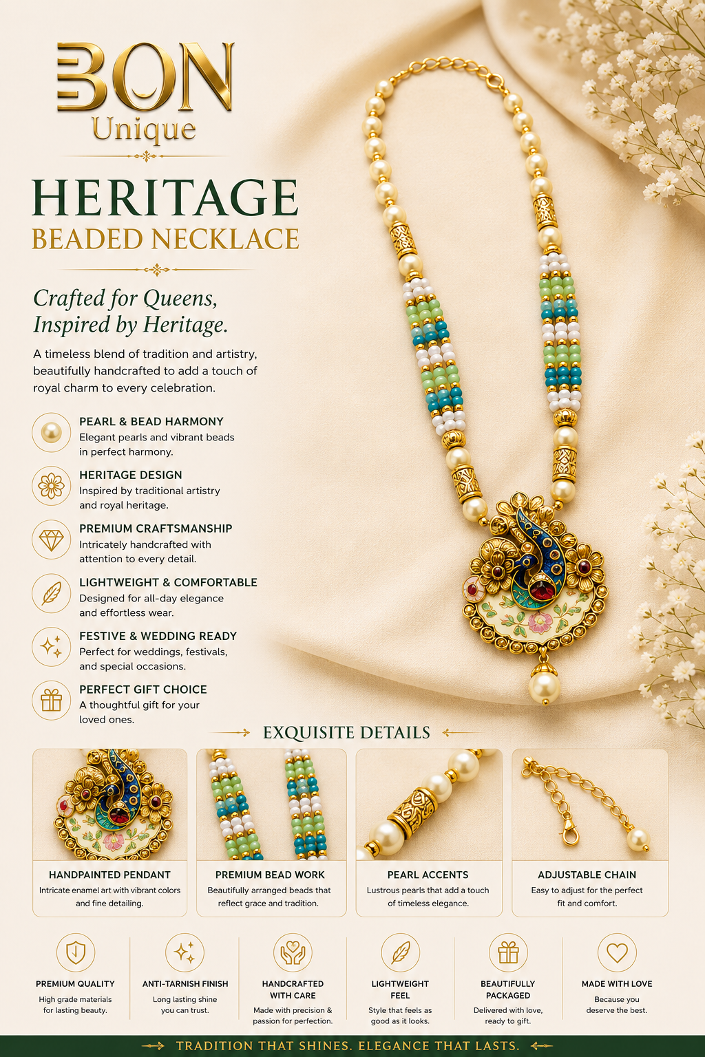 Heritage Jewelry Gift Set || Crafted for Queens, Inspired by Heritage.