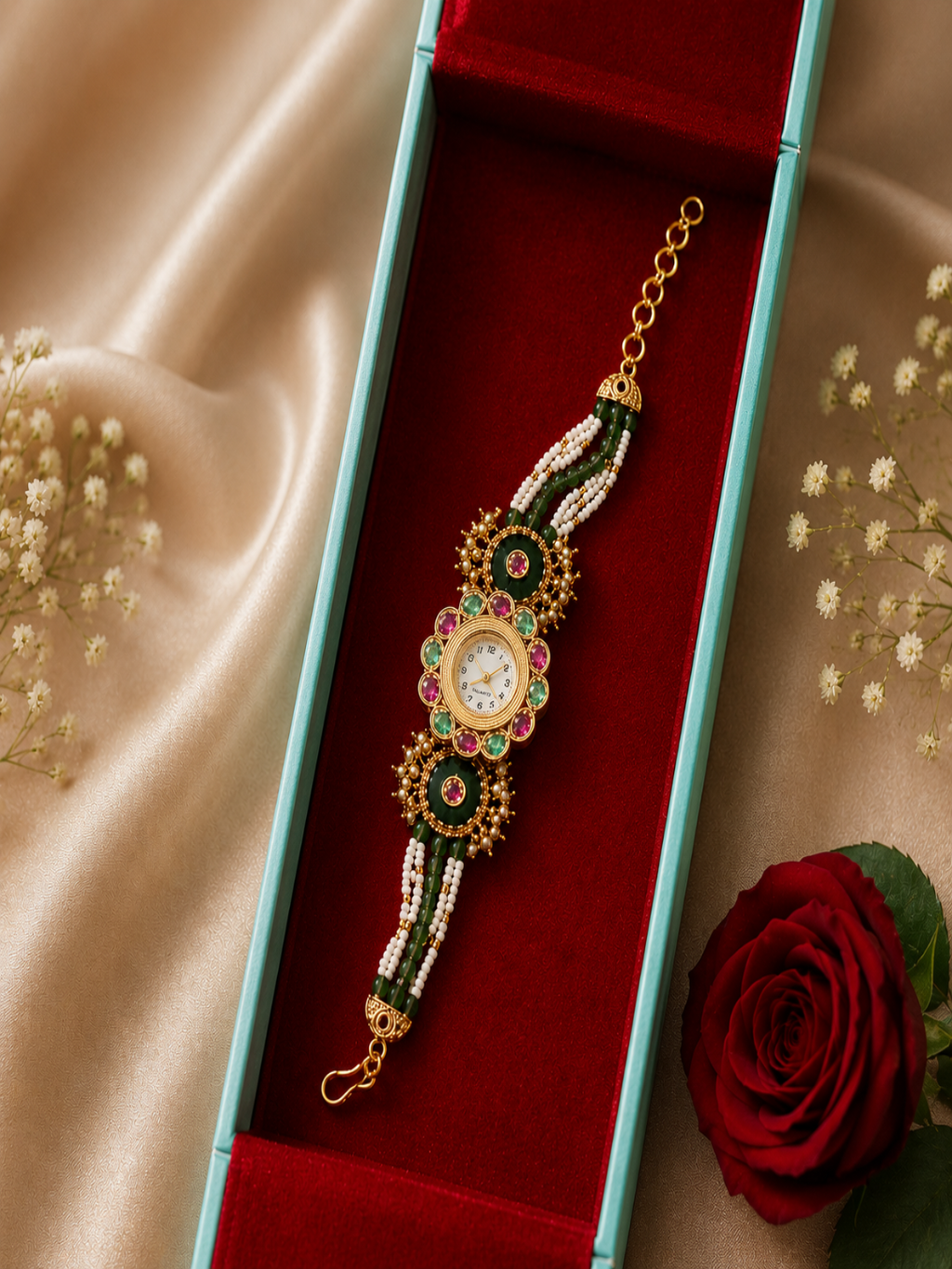 Timeless Beauty Jewellery Gift Box | Perfect Gift for Wife, Mother, Sister | Rakhi, Diwali, Anniversary