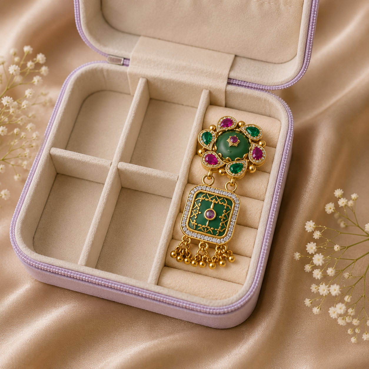 Timeless Beauty Jewellery Gift Box | Perfect Gift for Wife, Mother, Sister | Rakhi, Diwali, Anniversary