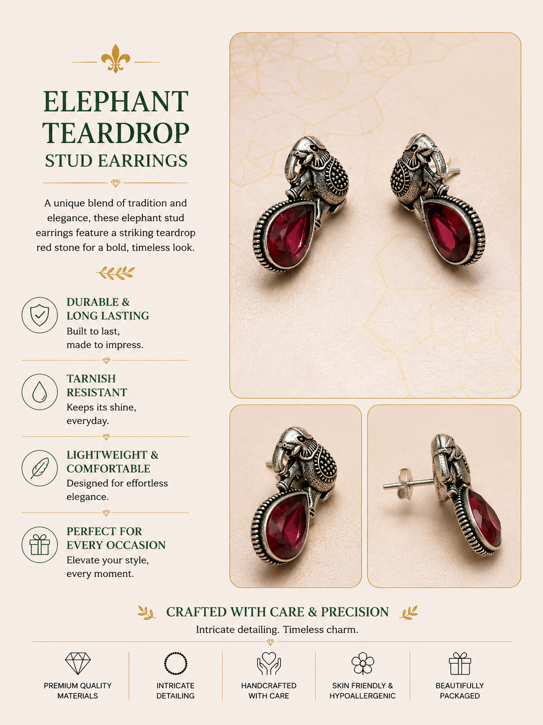 Heritage Jewellery Gift Box Set + 10 Jewellery Pieces
