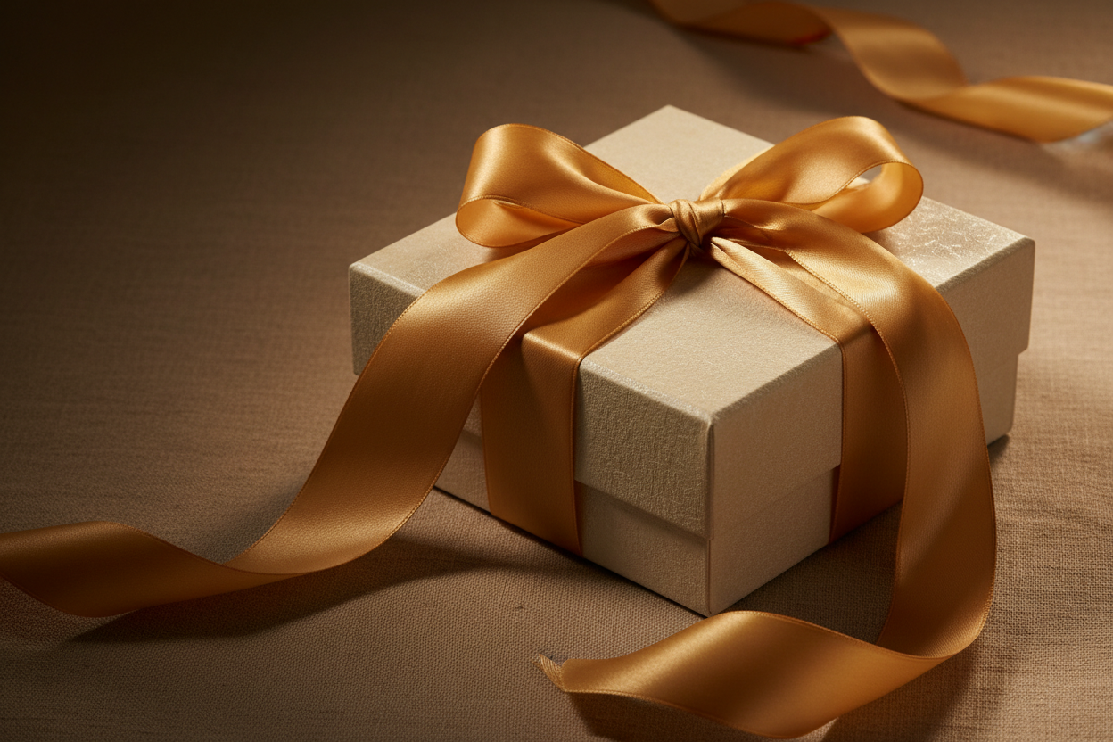 Luxury Gift Box Background